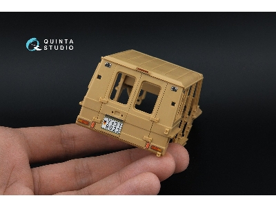 Mercedes-benz Wolf Ssa - 3d-printed & Coloured Interior With 3d-printed Resin Parts (For Neverland Hobby Kits) - zdjęcie 14