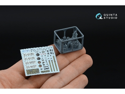 Jgsdf Light Truck Mitsubishi Type 73 Shin - 3d-printed & Coloured Interior With 3d-printed Parts (For Trumpeter Kits) - zdjęcie