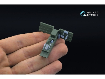 Jgsdf Light Truck Mitsubishi Type 73 Shin - 3d-printed & Coloured Interior With 3d-printed Parts (For Trumpeter Kits) - zdjęcie