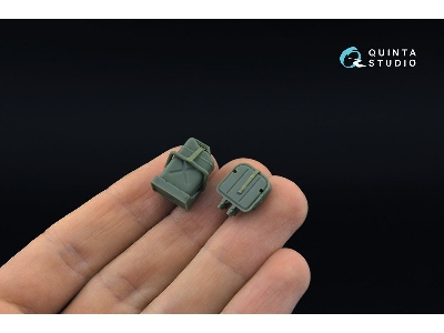 Jgsdf Light Truck Mitsubishi Type 73 Shin - 3d-printed & Coloured Interior With 3d-printed Parts (For Trumpeter Kits) - zdjęcie