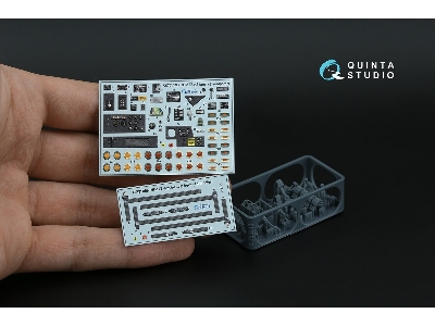 Hemtt A2 Family - 3d-printed & Coloured Interior With 3d-printed Resin Parts (For Trumpeter Kits) - zdjęcie 2