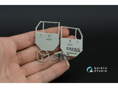 Hemtt A2 Family - 3d-printed & Coloured Interior With 3d-printed Resin Parts (For Trumpeter Kits) - zdjęcie 10