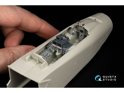 Panavia Tornado F.3 - 3d-printed & Coloured Interior On Decal Paper With 3d-printed Resin Part (For Revell Kits) - zdjęcie 4