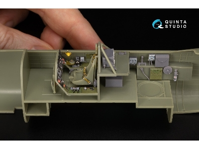 Vultee Mk.Ii Vengeance - 3d-printed & Coloured Interior With 3d-printed Parts (For Dora Wings Kits) - zdjęcie 6