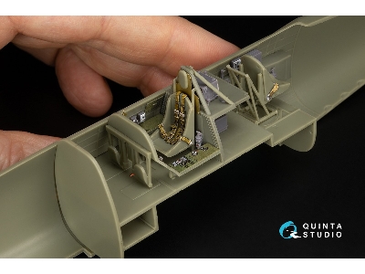 Vultee Mk.Ii Vengeance - 3d-printed & Coloured Interior With 3d-printed Parts (For Dora Wings Kits) - zdjęcie 8