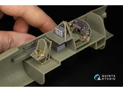 Vultee Mk.Ii Vengeance - 3d-printed & Coloured Interior With 3d-printed Parts (For Dora Wings Kits) - zdjęcie 9