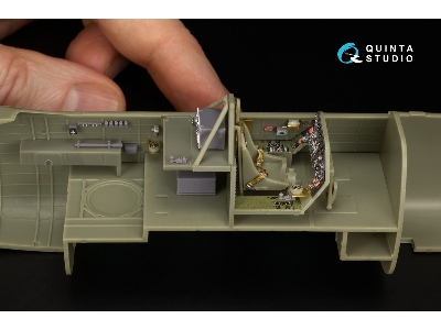 Vultee Mk.Ii Vengeance - 3d-printed & Coloured Interior With 3d-printed Parts (For Dora Wings Kits) - zdjęcie 10
