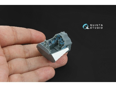 Sukhoi Su-30 Sm - 3d-printed & Coloured Interior With 3d-printed Resin Parts (For Zvezda Kits) - zdjęcie 5