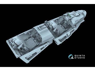 Sukhoi Su-30 Sm - 3d-printed & Coloured Interior With 3d-printed Resin Parts (For Zvezda Kits) - zdjęcie 11