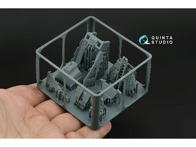Sukhoi Su-30 Sm - 3d-printed & Coloured Interior With 3d-printed Resin Parts (For Zvezda Kits) - zdjęcie 13