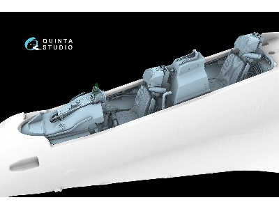 Sukhoi Su-30 Sm - 3d-printed & Coloured Interior With 3d-printed Resin Parts (For Zvezda Kits) - zdjęcie 14
