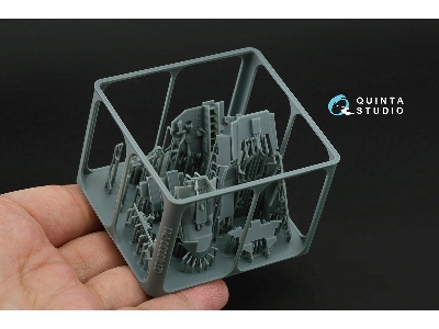 Sukhoi Su-30 Sm - 3d-printed & Coloured Interior With 3d-printed Resin Parts (For Zvezda Kits) - zdjęcie 17