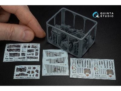 Mcdonnell Douglas Rf-4 C Phantom Ii (Early) - 3d-printed & Coloured Interior With 3d-printed Parts (For Hasegawa Kits) - zdjęci
