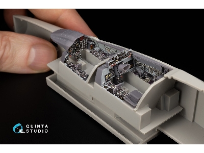Mcdonnell Douglas Rf-4 C Phantom Ii (Late Without Dmas) - 3d-printed & Coloured Interior With 3d-printed Parts (For Hasegawa Kit