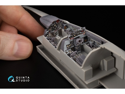 Mcdonnell Douglas Rf-4 C Phantom Ii (Late With Dmas) - 3d-printed & Coloured Interior With 3d-printed Parts (For Hasegawa Kits) 