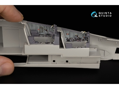 Mcdonnell Douglas Rf-4 C Phantom Ii (Late With Dmas) - 3d-printed & Coloured Interior With 3d-printed Parts (For Hasegawa Kits) 
