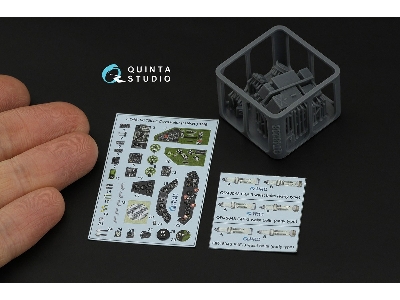 Douglas Tbd-1 Devastator - 3d-printed & Coloured Interior With 3d-printed Resin Parts (For Gwh Kits) - zdjęcie 2