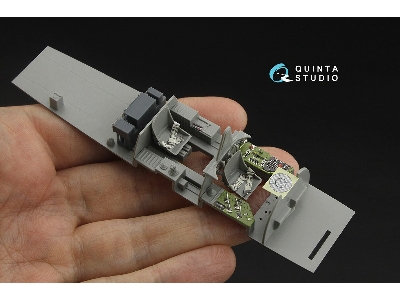 Douglas Tbd-1 Devastator - 3d-printed & Coloured Interior With 3d-printed Resin Parts (For Gwh Kits) - zdjęcie 7