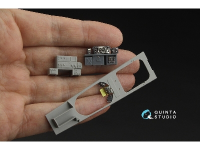 Douglas Tbd-1 Devastator - 3d-printed & Coloured Interior With 3d-printed Resin Parts (For Gwh Kits) - zdjęcie 8