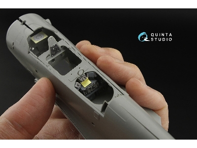 Douglas Tbd-1 Devastator - 3d-printed & Coloured Interior With 3d-printed Resin Parts (For Gwh Kits) - zdjęcie 10