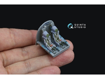 Sukhoi Su-34 - Interior 3d Decal With 3d-printed Parts (For Trumpeter Kits) - zdjęcie 13