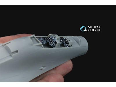 Sukhoi Su-27 Ub - 3d-printed & Coloured Interior On Decal Paper With 3d-printed Resin Part (For Trumepter Kits) - zdjęcie 3