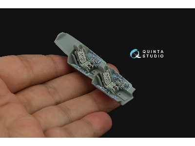 Sukhoi Su-27 Ub - 3d-printed & Coloured Interior On Decal Paper With 3d-printed Resin Part (For Trumepter Kits) - zdjęcie 6