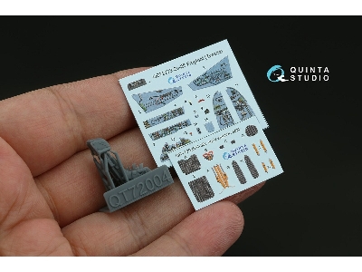 Sukhoi Su-25 - 3d-printed & Coloured Interior With 3d-printed Parts (For Zvezda Kits) - zdjęcie 2