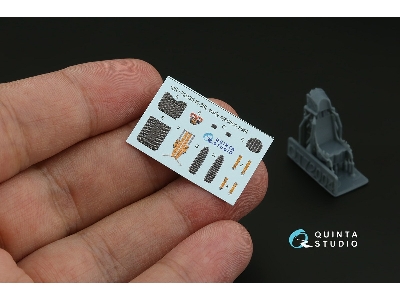 Sukhoi Su-25 - 3d-printed & Coloured Interior With 3d-printed Parts (For Zvezda Kits) - zdjęcie 6