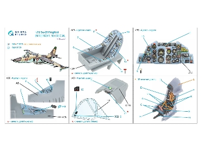 Sukhoi Su-25 - 3d-printed & Coloured Interior With 3d-printed Parts (For Zvezda Kits) - zdjęcie 11