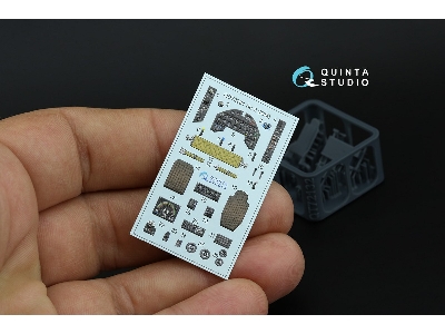 Sukhoi Su-2 - 3d-printed & Coloured Interior With 3d-printed Resin Parts (For Icm Kits) - zdjęcie 3