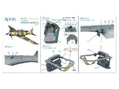 Sukhoi Su-2 - 3d-printed & Coloured Interior With 3d-printed Resin Parts (For Icm Kits) - zdjęcie 10