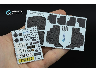 Range Rover Classic 1992 - 3d-printed & Coloured Interior (For Aoshima Kits) - zdjęcie 2