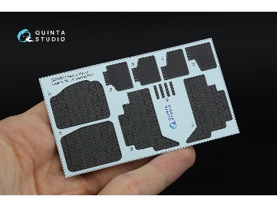 Range Rover Classic 1992 - 3d-printed & Coloured Interior (For Aoshima Kits) - zdjęcie 4