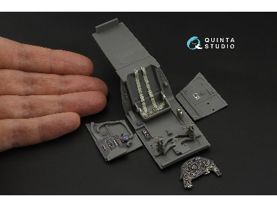 Messerschmitt Bf 109 G-5 / G-6 - 3d-printed & Coloured Interior (For Airfix Kits) - zdjęcie 5