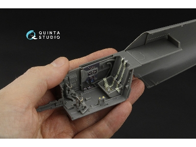 Messerschmitt Bf 109 G-5 / G-6 - 3d-printed & Coloured Interior (For Airfix Kits) - zdjęcie 7