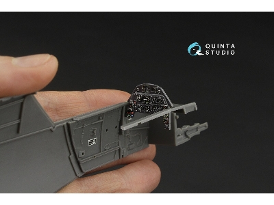 Messerschmitt Bf 109 G-5 / G-6 - 3d-printed & Coloured Interior (For Airfix Kits) - zdjęcie 8