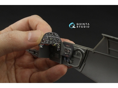 Messerschmitt Bf 109 G-5 / G-6 - 3d-printed & Coloured Interior (For Airfix Kits) - zdjęcie 9