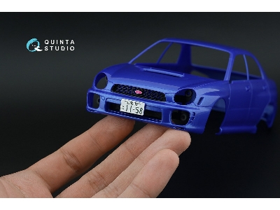 Subaru Impreza Wrx Sti Gdb Bugeye - 3d-printed & Coloured Interior (For Tamiya Kits) - zdjęcie 10
