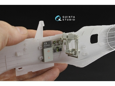 Sbd Dauntless Family Rear Cockpit - 3d-printed & Coloured Interior (For Trumpeter Kits) - zdjęcie 6