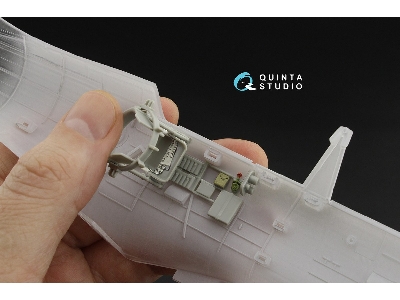 Sbd Dauntless Family Rear Cockpit - 3d-printed & Coloured Interior (For Trumpeter Kits) - zdjęcie 7