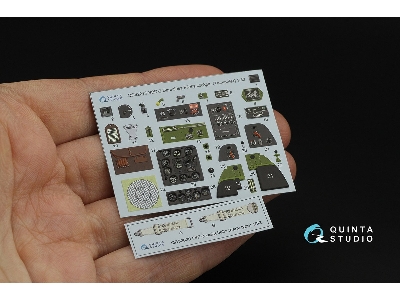 Douglas Sbd-2 Dauntless Pilot's Cockpit  - 3d-printed & Coloured Interior (For Trumpeter Kits) - zdjęcie 2
