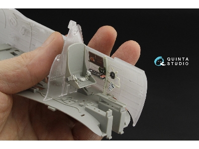 Douglas Sbd-2 Dauntless Pilot's Cockpit  - 3d-printed & Coloured Interior (For Trumpeter Kits) - zdjęcie 8