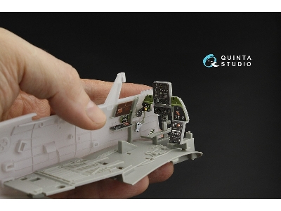 Douglas Sbd-2 Dauntless Pilot's Cockpit  - 3d-printed & Coloured Interior (For Trumpeter Kits) - zdjęcie 9