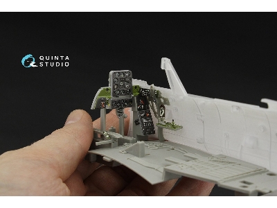 Douglas Sbd-2 Dauntless Pilot's Cockpit  - 3d-printed & Coloured Interior (For Trumpeter Kits) - zdjęcie 10