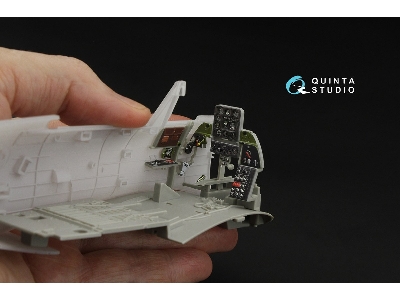 Douglas Sbd-3 / Sbd-4 Dauntless Pilot's Cockpit  - 3d-printed & Coloured Interior (For Trumpeter Kits) - zdjęcie 9