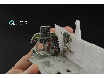 Douglas Sbd-3 / Sbd-4 Dauntless Pilot's Cockpit  - 3d-printed & Coloured Interior (For Trumpeter Kits) - zdjęcie 10