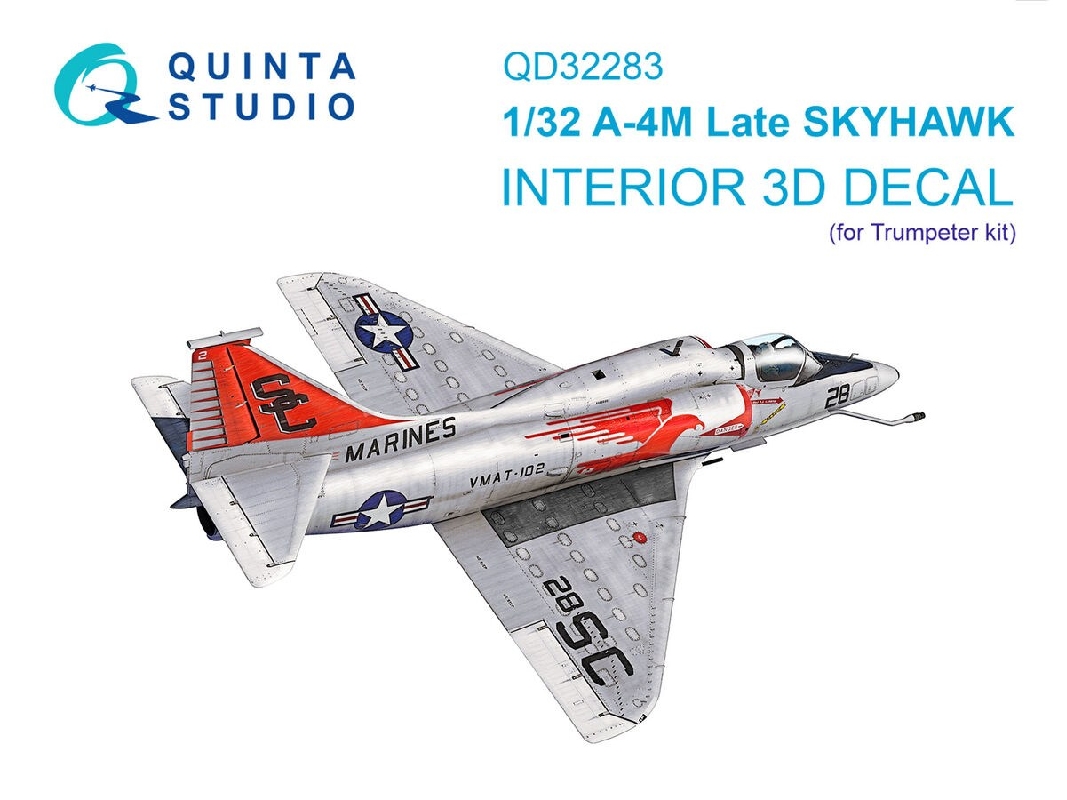 Douglas A-4 M Skyhawk - 3d-printed & Coloured Interior (For Trumpeter Kits) - zdjęcie 1