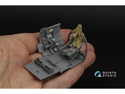 Macchi Mc.200 Saetta - 3d-printed & Coloured Interior (For Italeri Kits) - zdjęcie 8