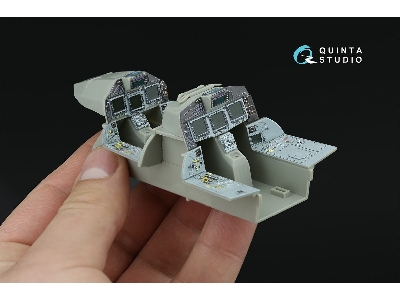 Eurofighter Typhoon Ef-2000 B / T Twin-seater - 3d-printed & Coloured Interior On Decal Paper (For Trumpeter Kits) - zdjęcie 6